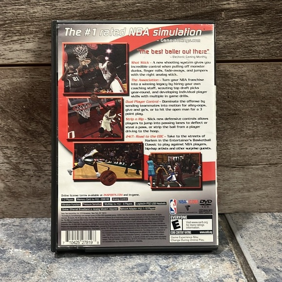 5 for $60 - NBA 2K6 PlayStation 2 Game - Picture 3 of 3